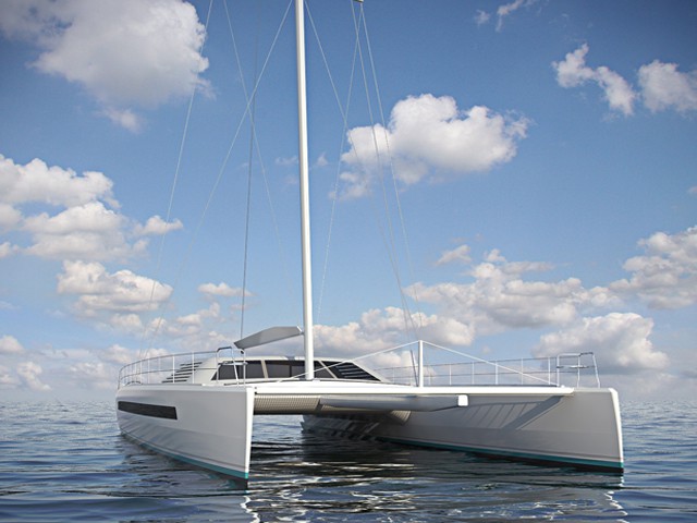 Dutoit Yacht Design: Two Oceans 82HPC High Performance Catamaran  82.75 foot