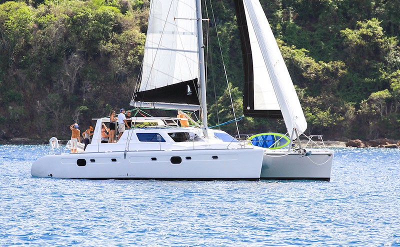 Book A Voyage Catamaran for New Years' week in the British Virgin Islands...